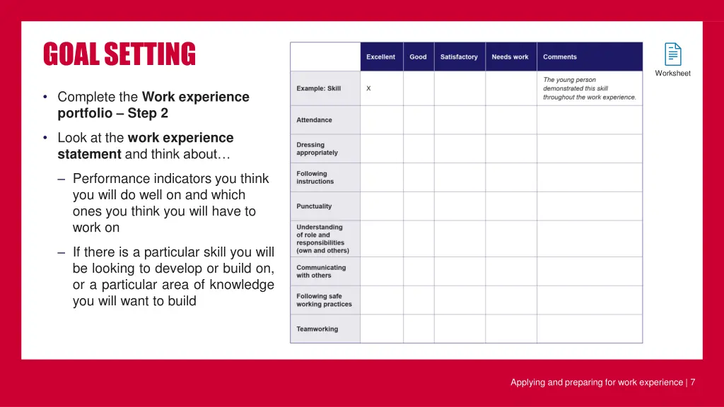 goalsetting