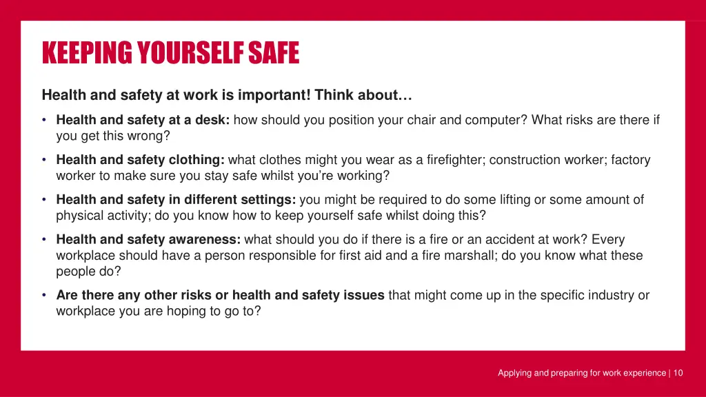 keepingyourselfsafe