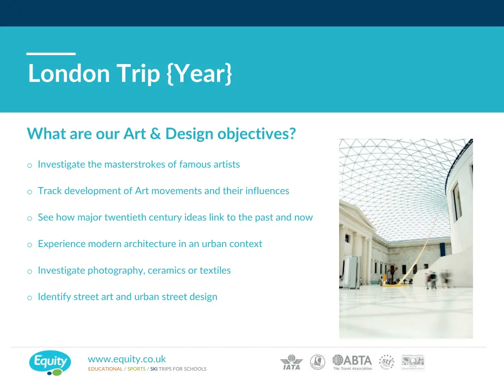 london trip year 3