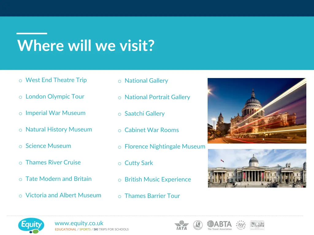 where will we visit