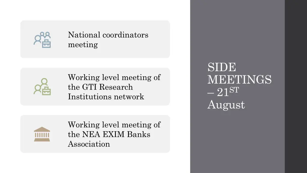 national coordinators meeting
