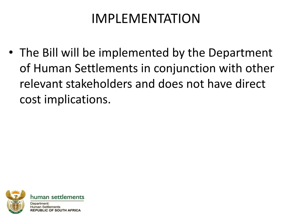 implementation