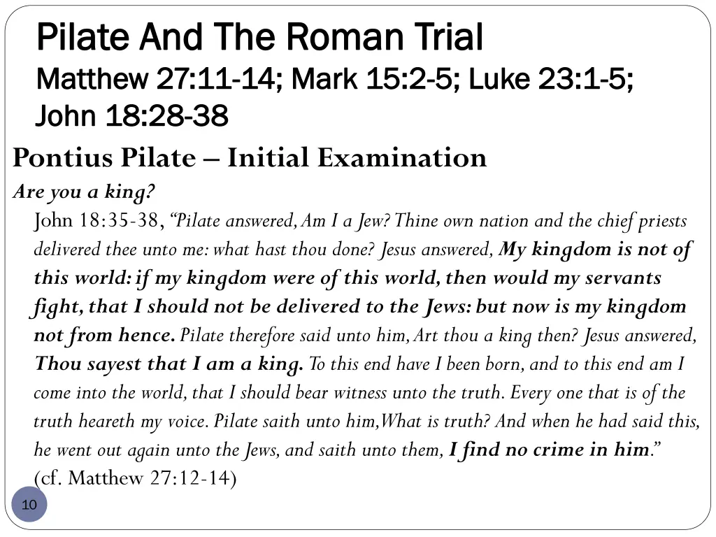 pilate and the roman trial pilate and the roman 4
