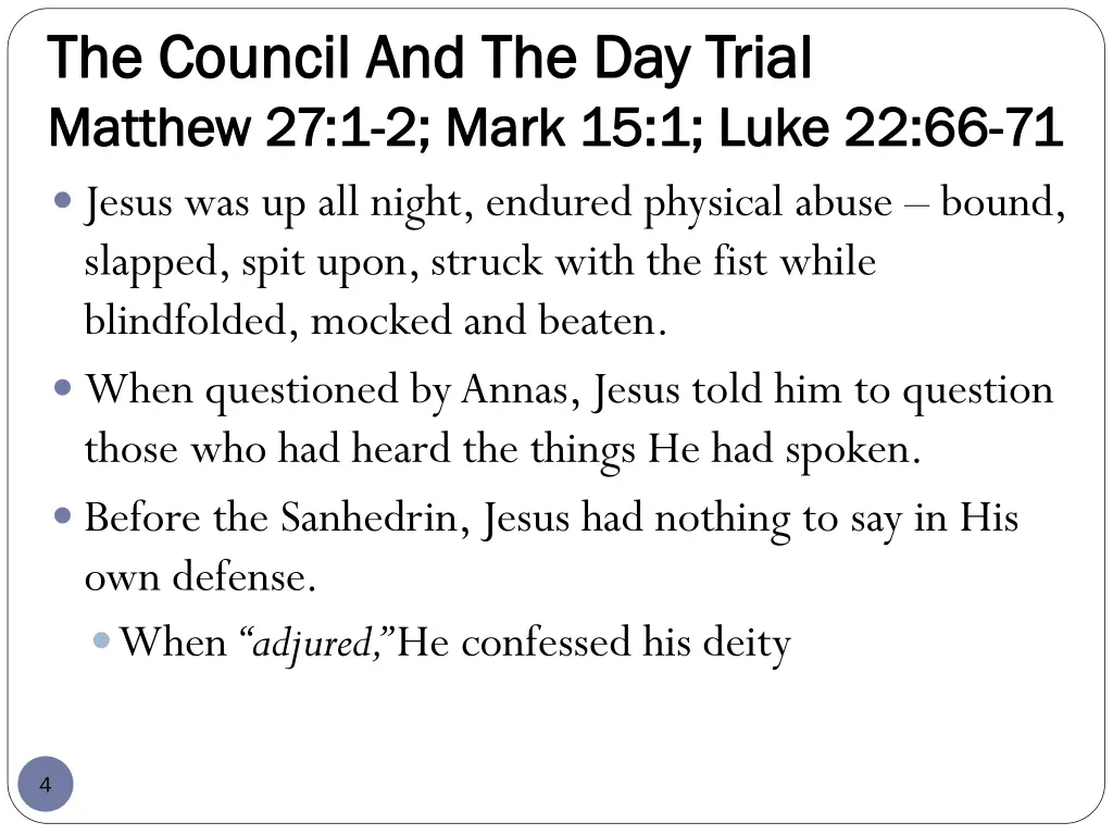 the council and the day trial the council 2