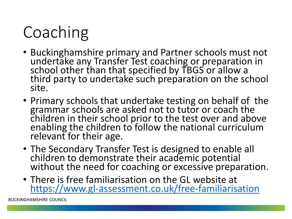 coaching buckinghamshire primary and partner