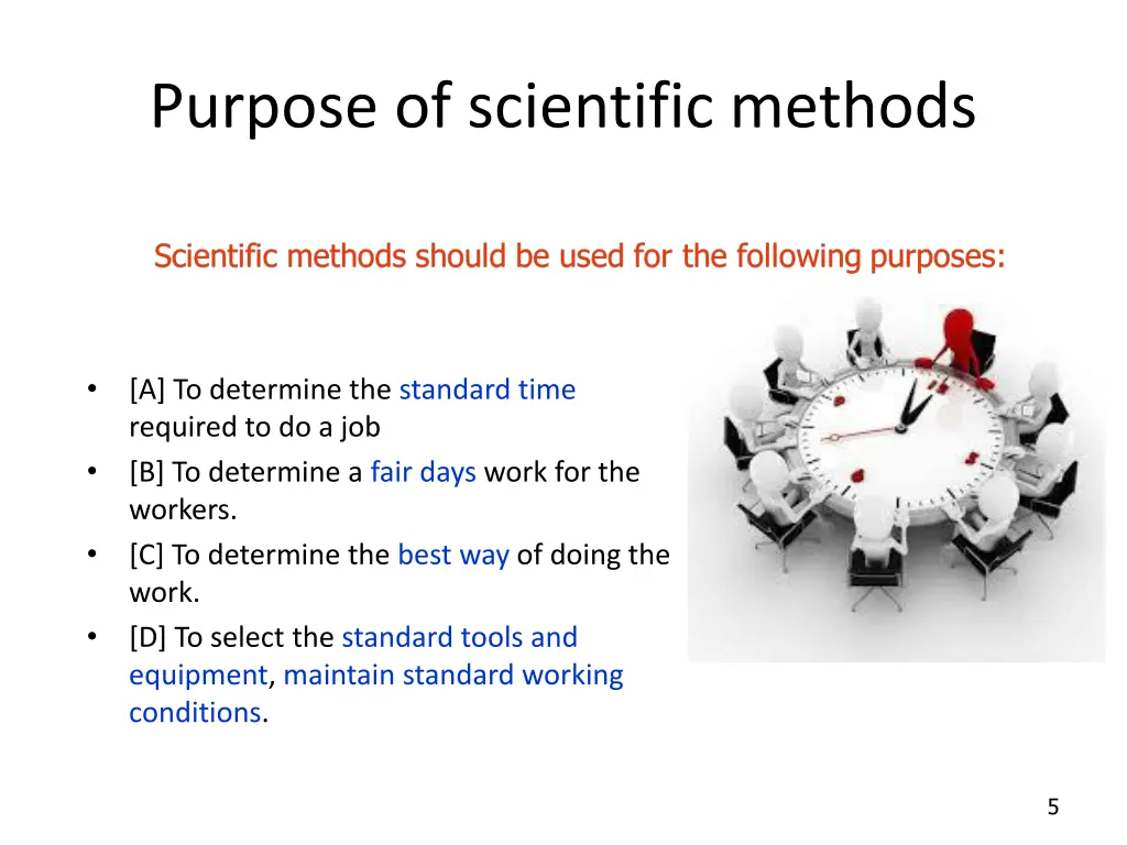 purpose of scientific methods