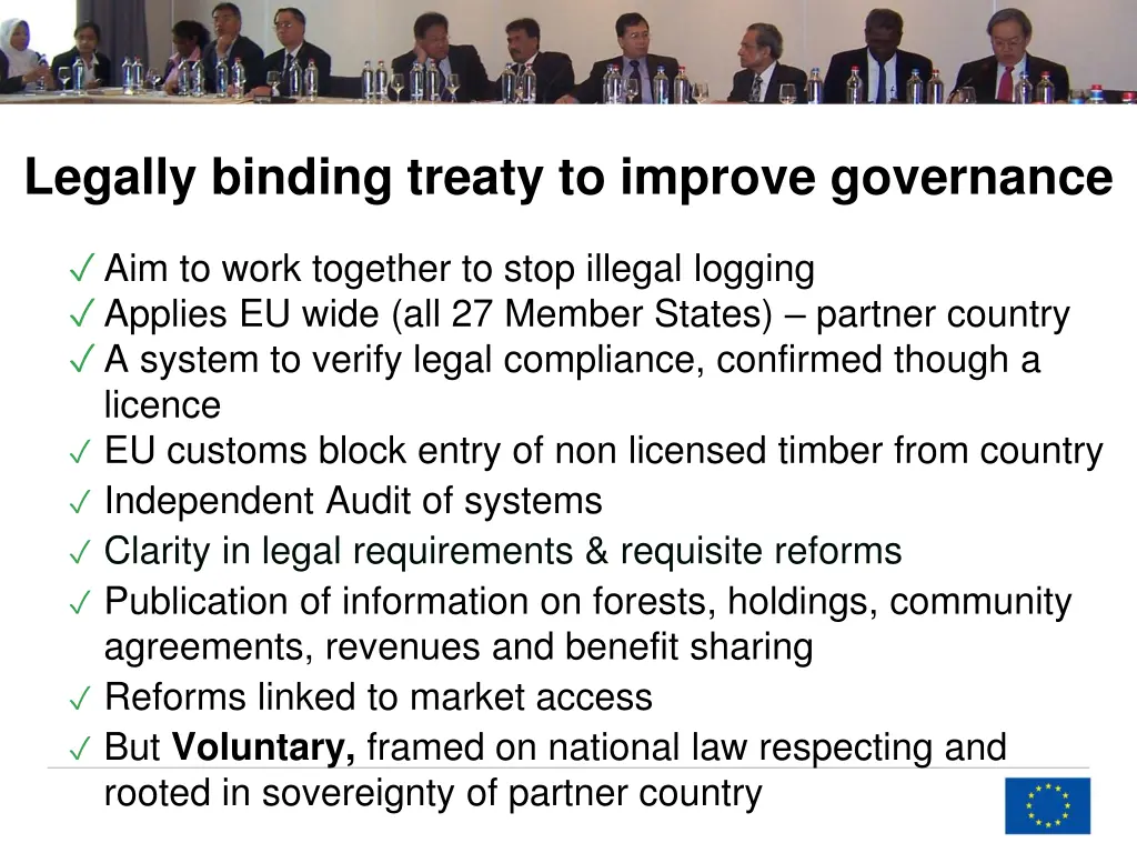 legally binding treaty to improve governance