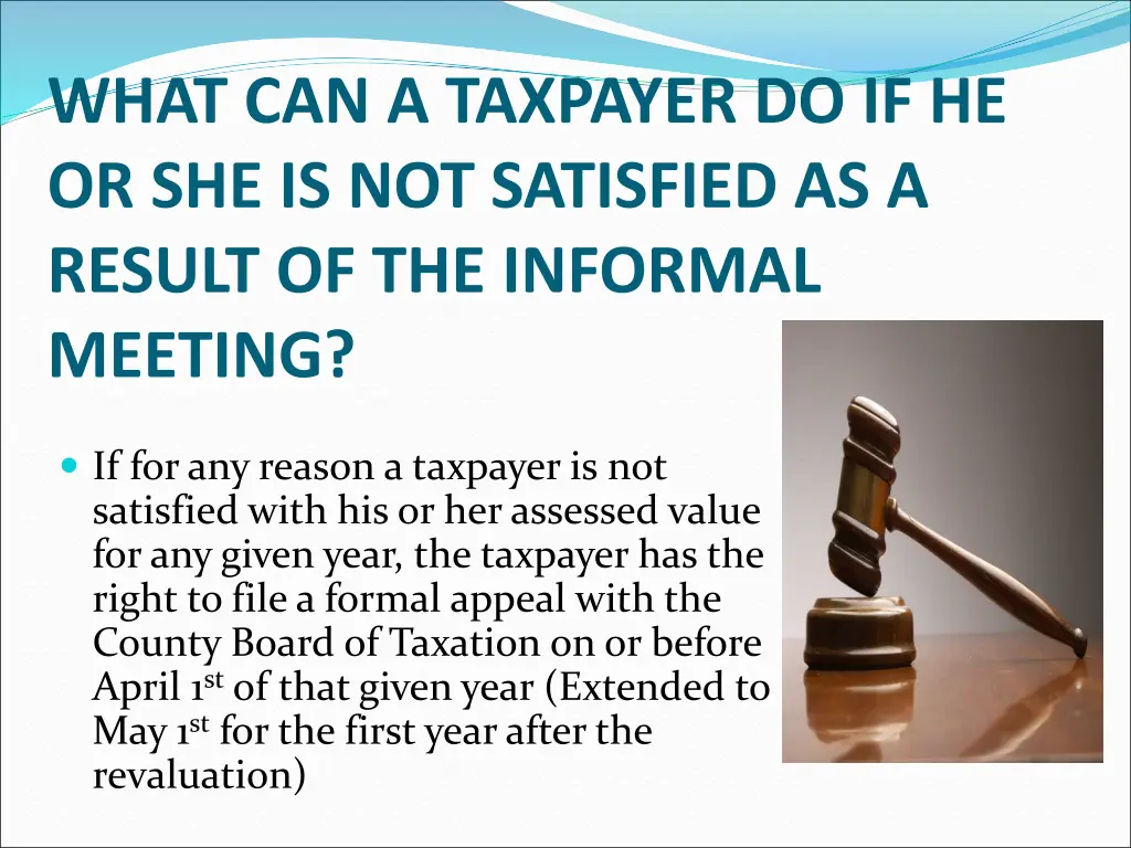 what can a taxpayer