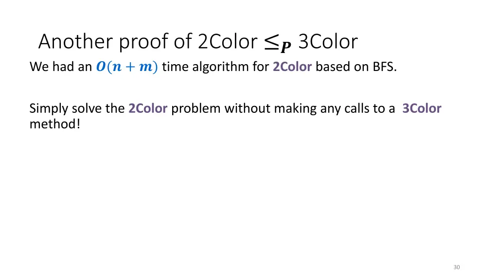 another proof of 2color 3color we had an time