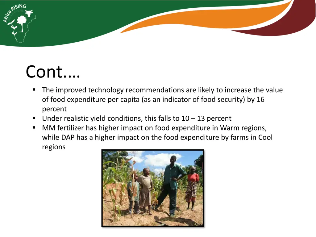 cont the improved technology recommendations