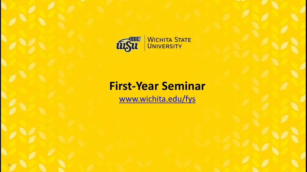 first year seminar www wichita edu fys