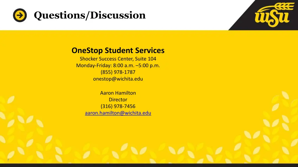 questions discussion