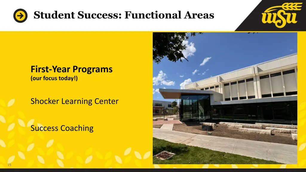 student success functional areas