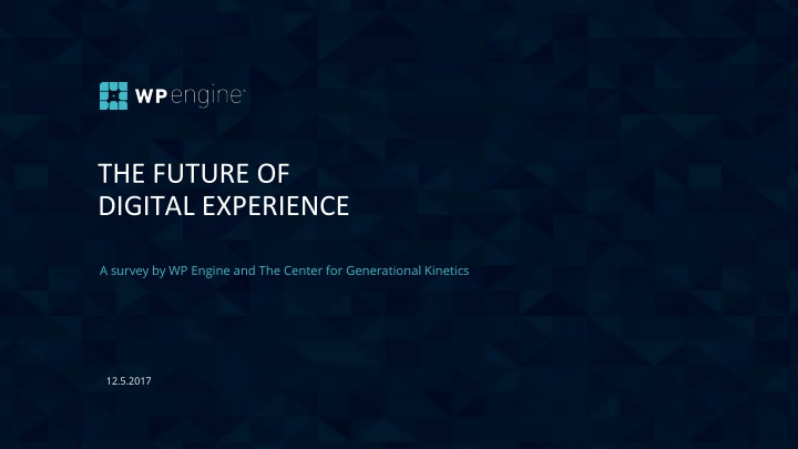 the future of digital experience