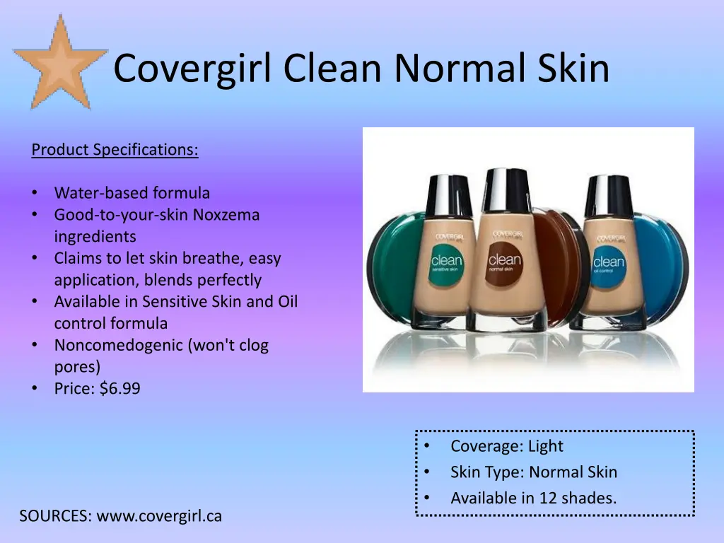 covergirl clean normal skin
