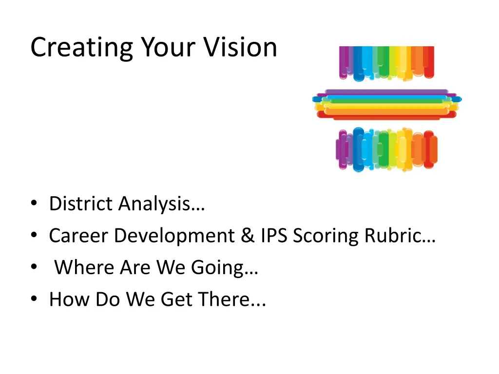 creating your vision