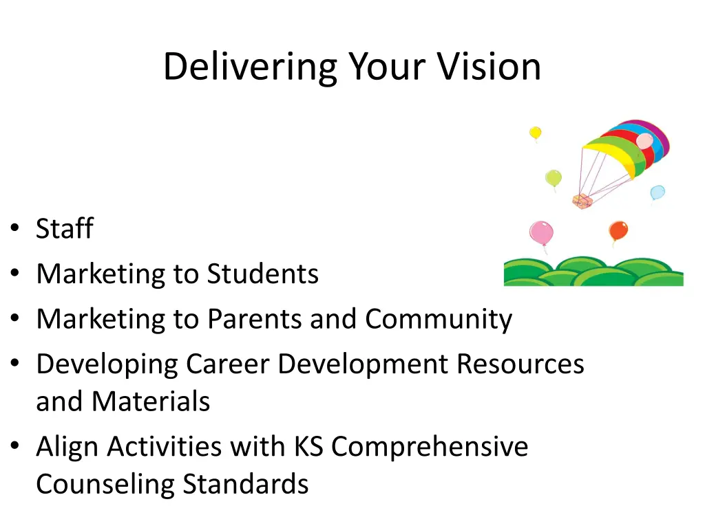 delivering your vision