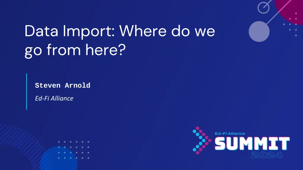data import where do we go from here