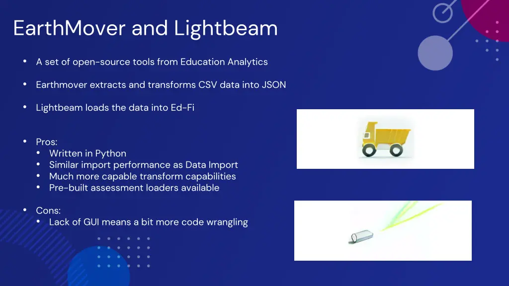earthmover and lightbeam