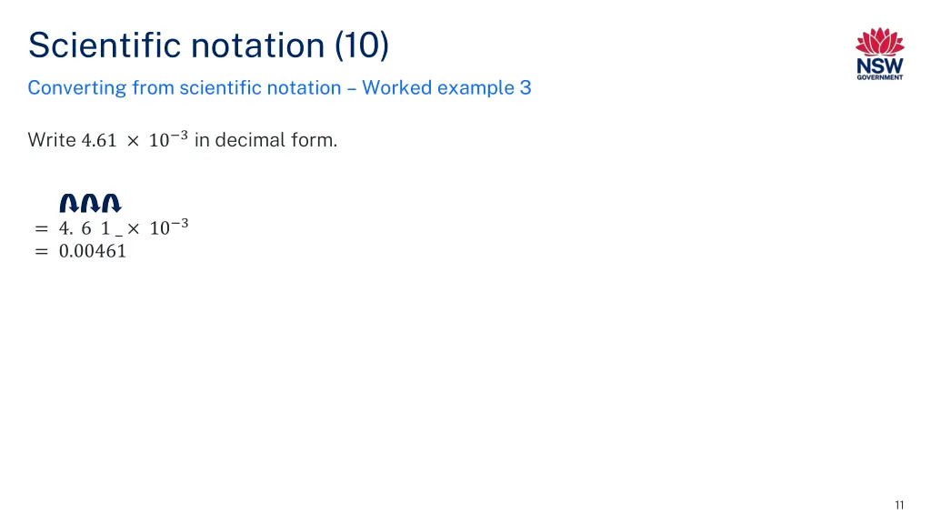 scientific notation 10