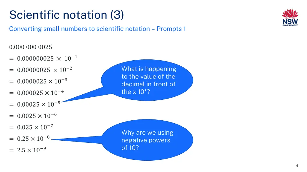 scientific notation 3
