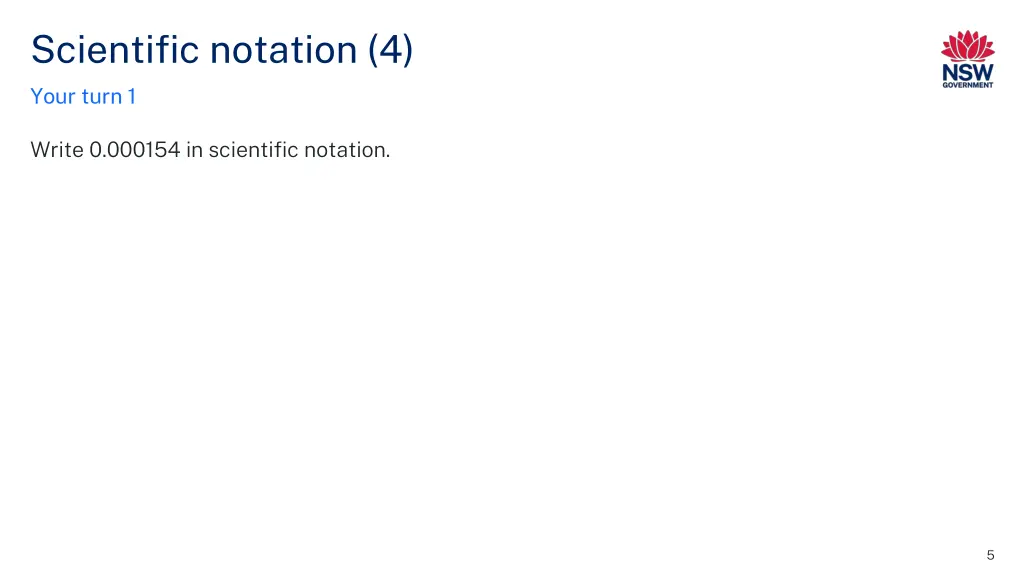 scientific notation 4