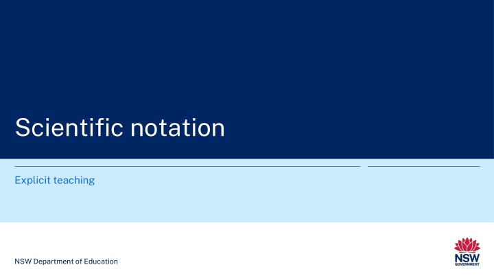 scientific notation
