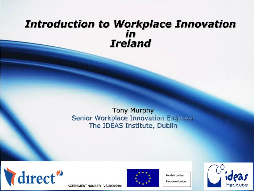 introduction to workplace innovation in ireland