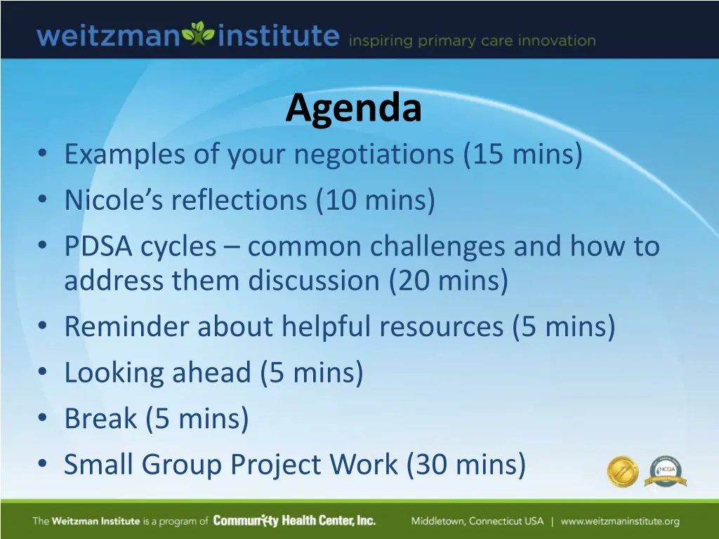 agenda