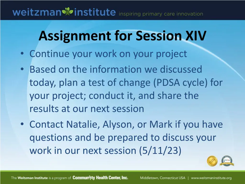 assignment for session xiv