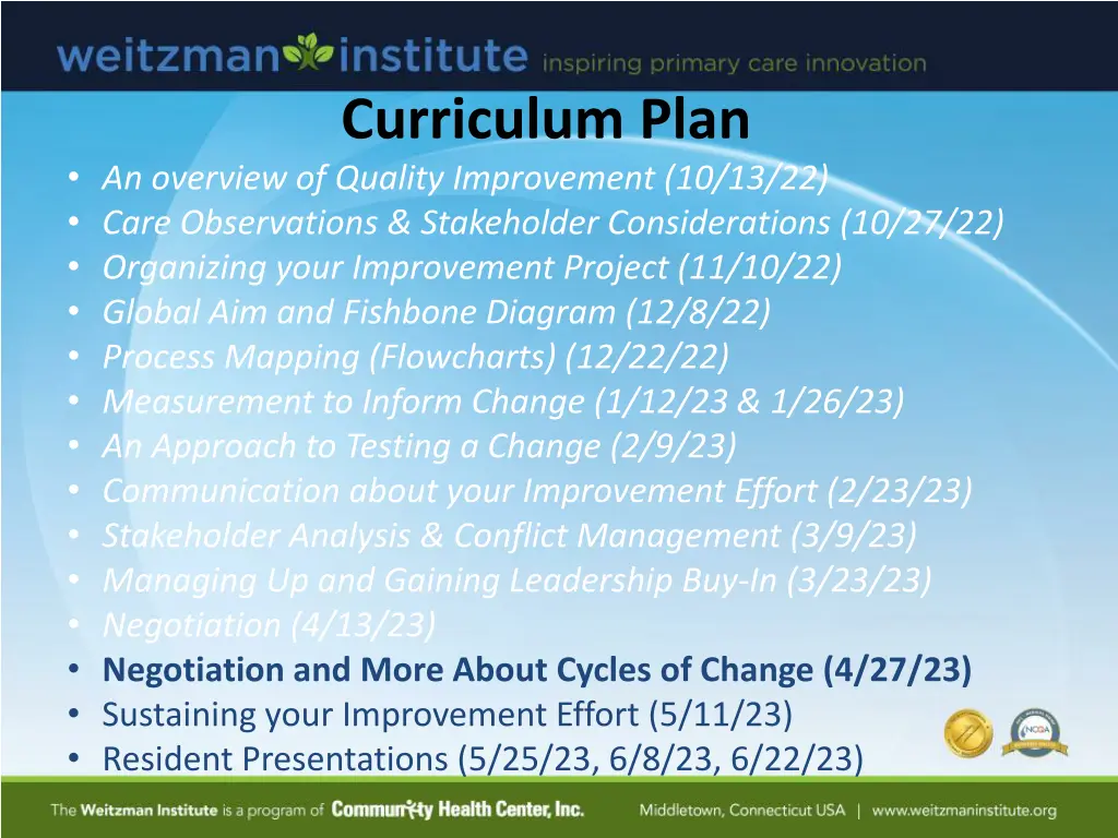 curriculum plan