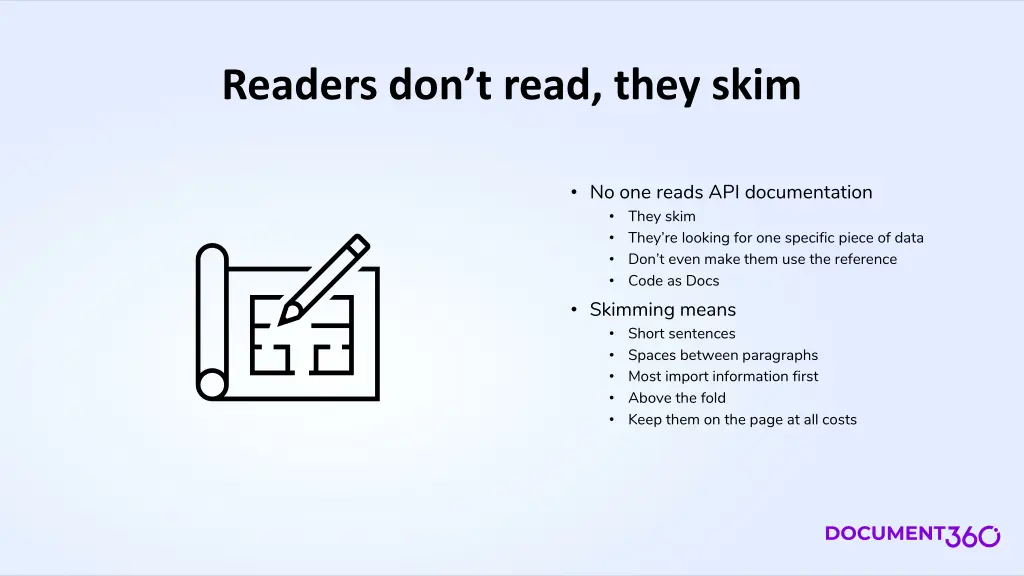 readers don t read they skim