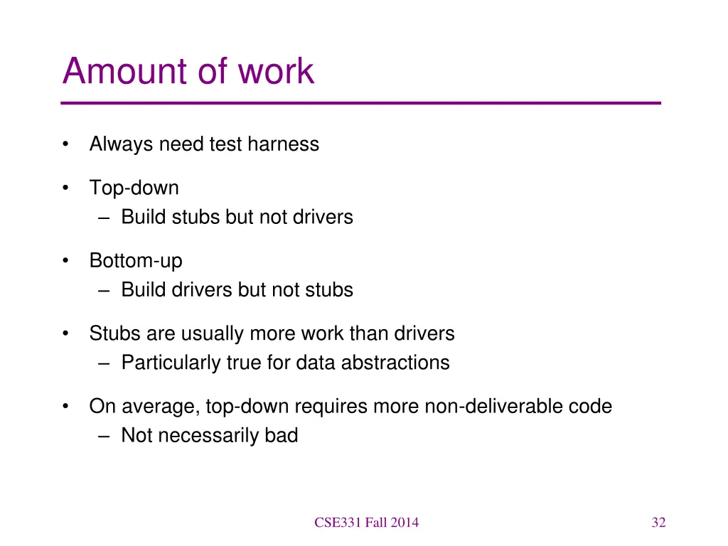 amount of work