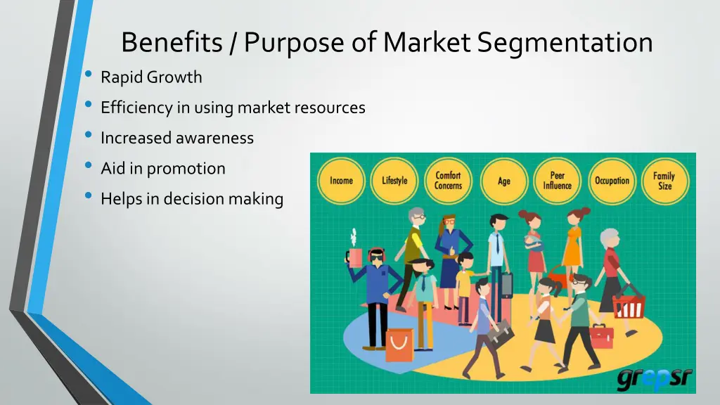 benefits purpose of market segmentation rapid