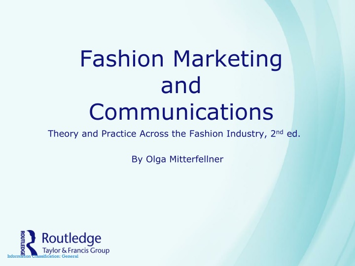 fashion marketing and communications theory