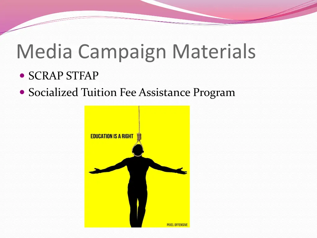 media campaign materials