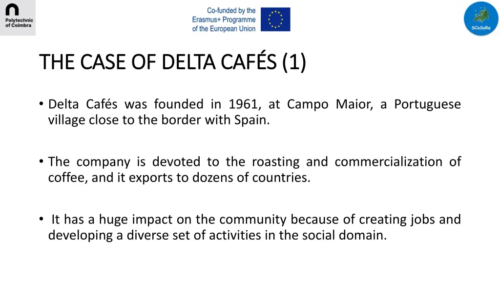 the case of delta caf s 1 the case of delta