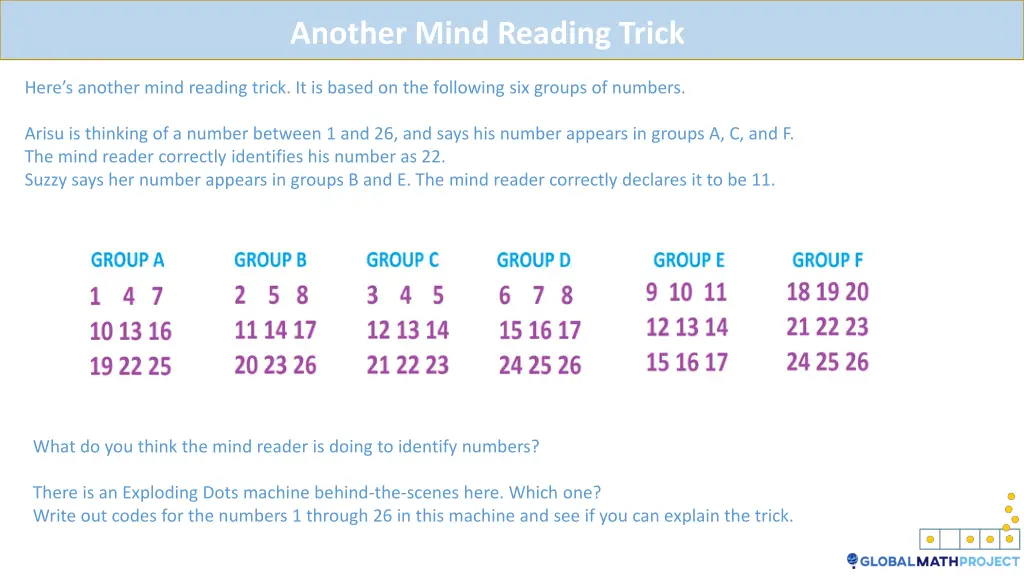 another mind reading trick