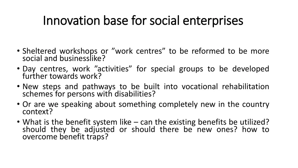 innovation innovation base