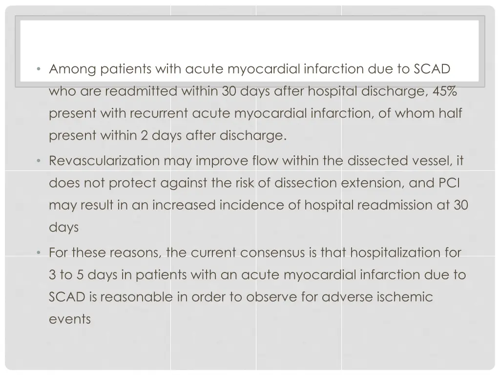 among patients with acute myocardial infarction