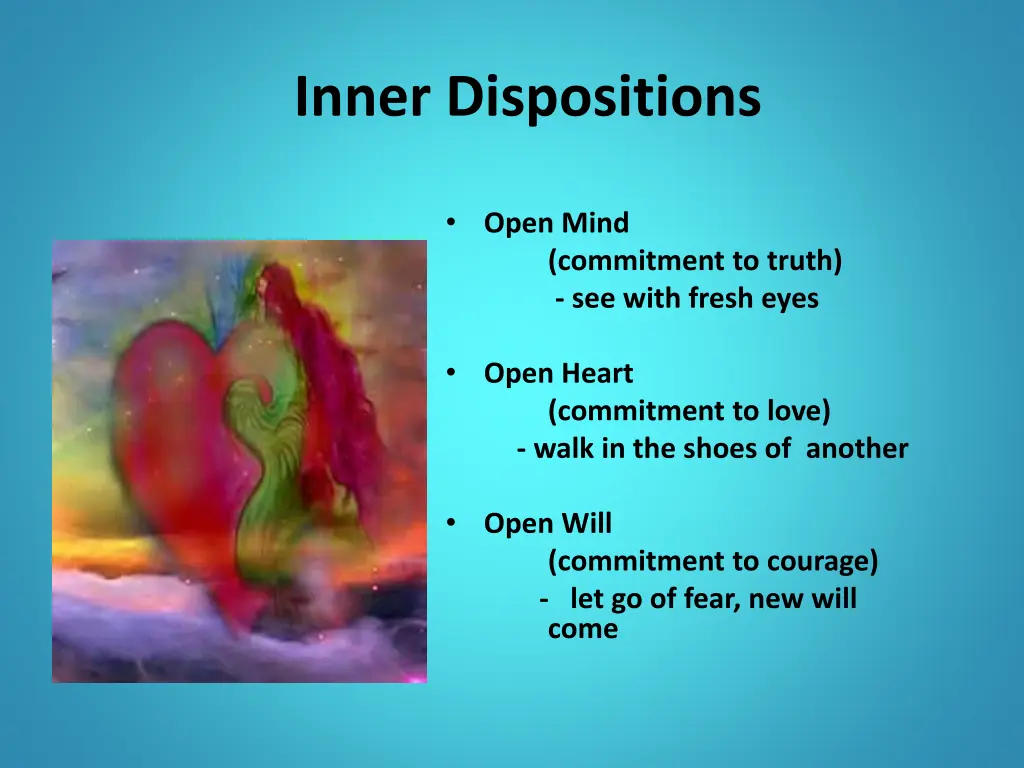 inner dispositions