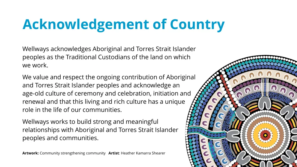 acknowledgement of country