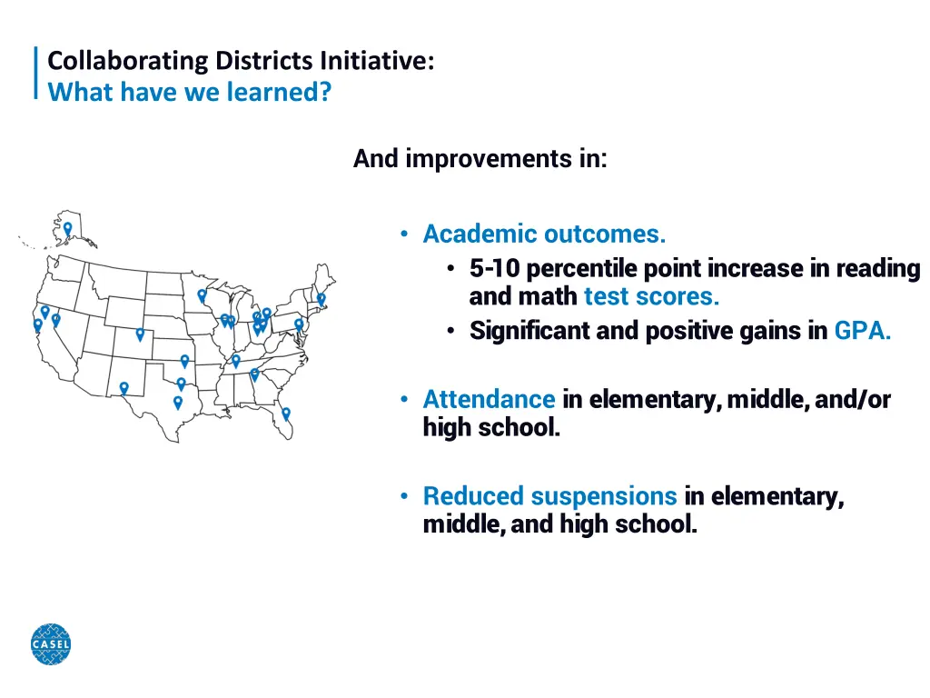 collaborating districts initiative what have 1