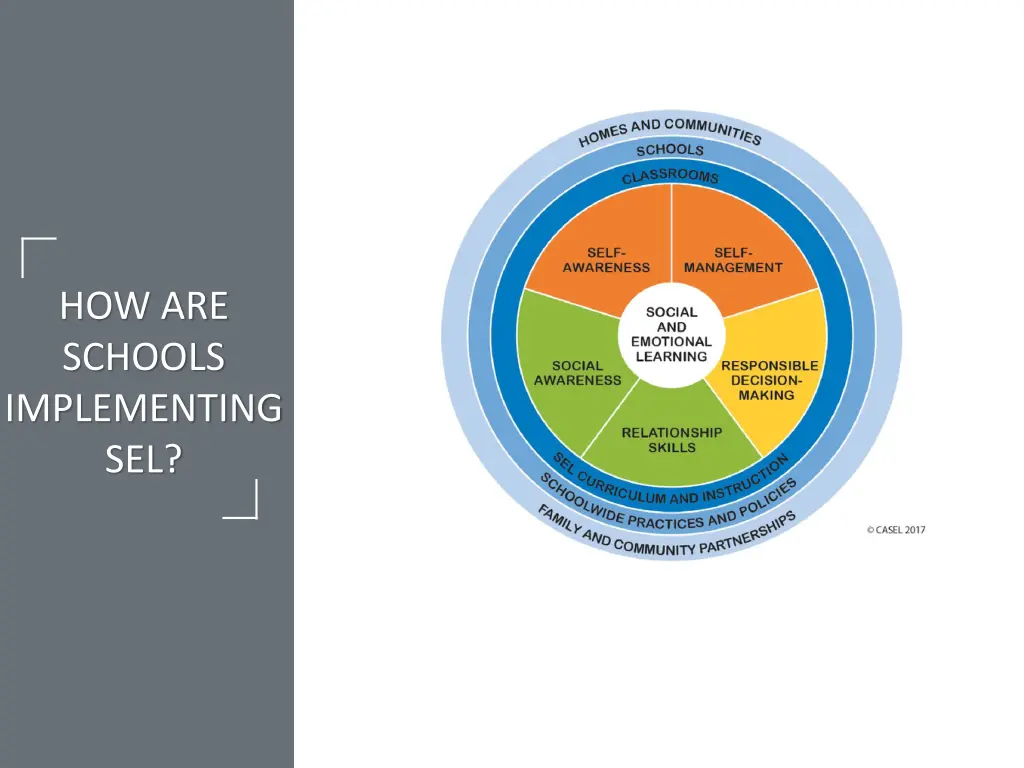 how are schools implementing sel