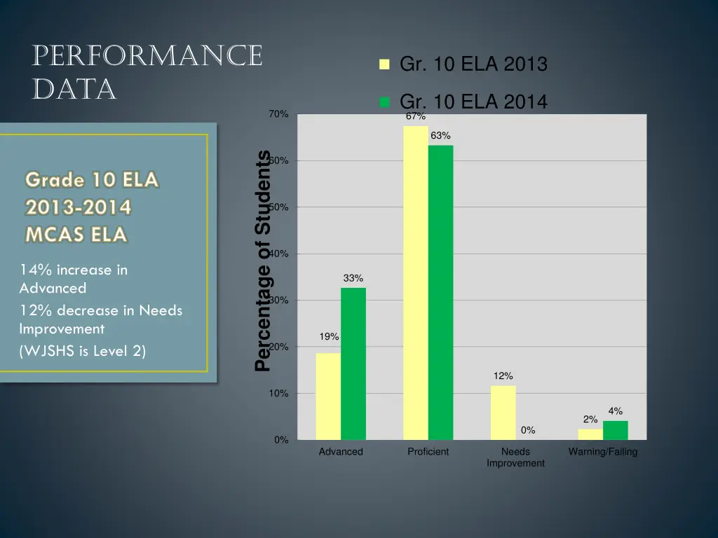 performance data 1