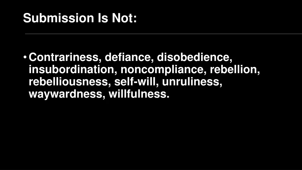 submission is not