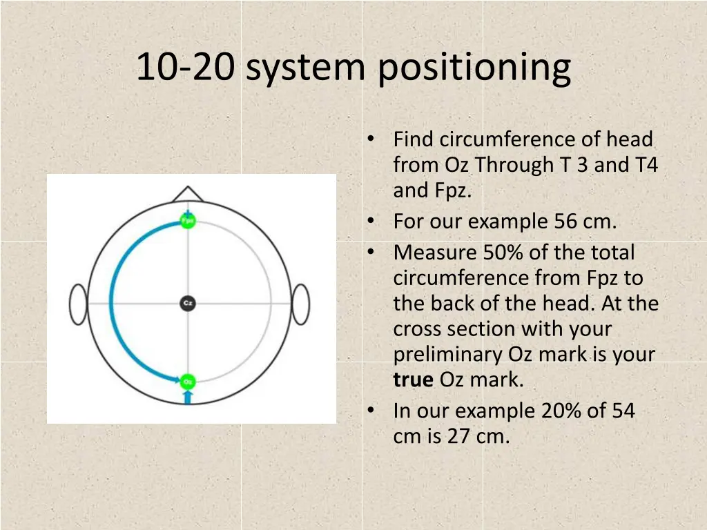 10 20 system positioning 10