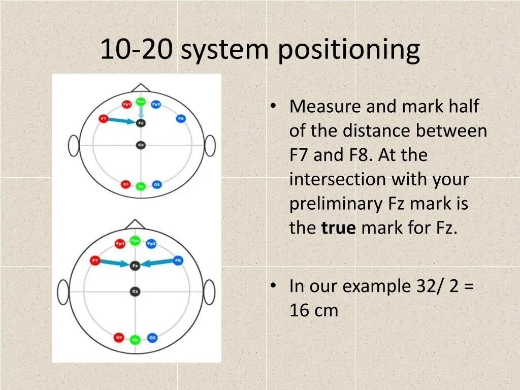 10 20 system positioning 15