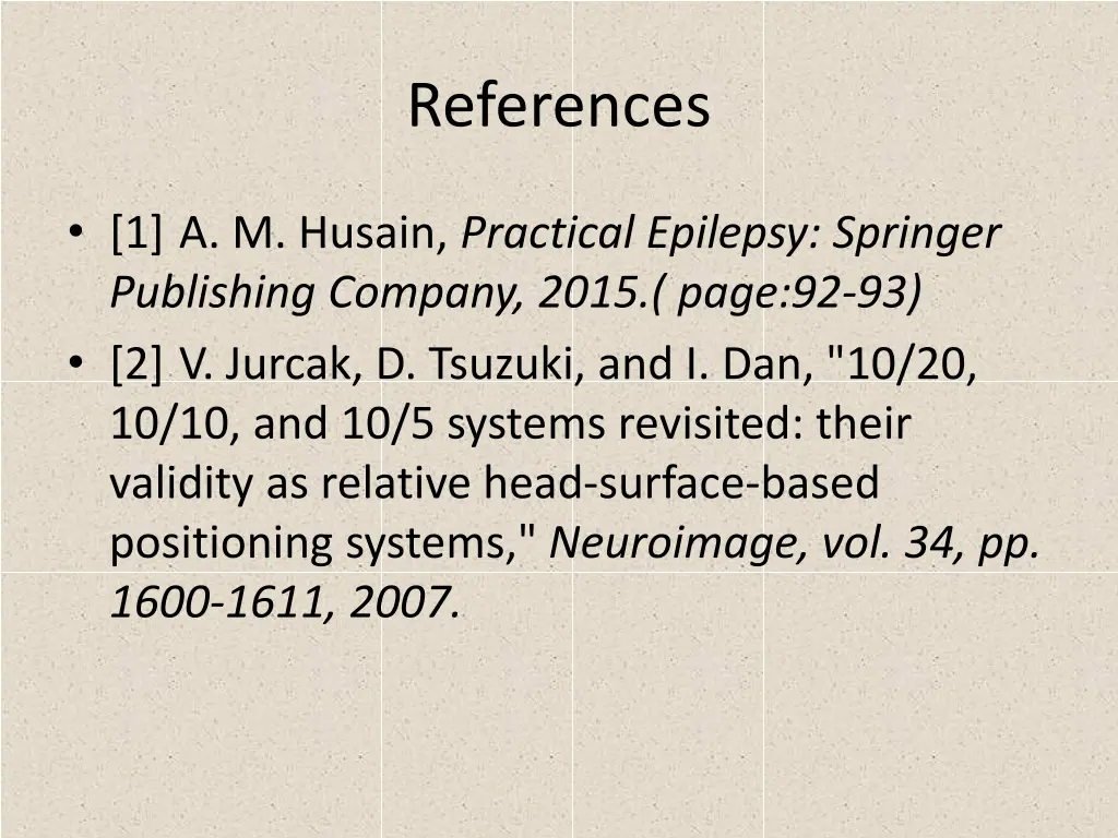 references