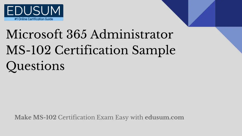 microsoft 365 administrator ms 102 certification